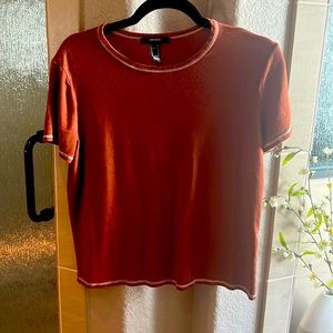 Forever 21 Burnt Orange Tee